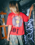 Sabbi The Vinyl Shop Tee in Red
