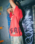 Sabbi The Vinyl Shop Tee in Red