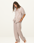 Very Special Stone Panel Geo Resort Shirt