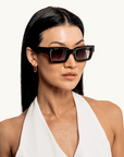 Vieux Turin Sunglasses in Deep Havana