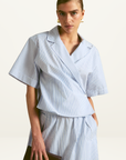 Viktoria & Woods Zion Shirt in Maiden Stripe