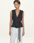 Viktoria & Woods Rhythm Vest in BLACK