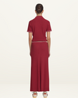 Viktoria & Woods Showtime Skirt in Deep Red