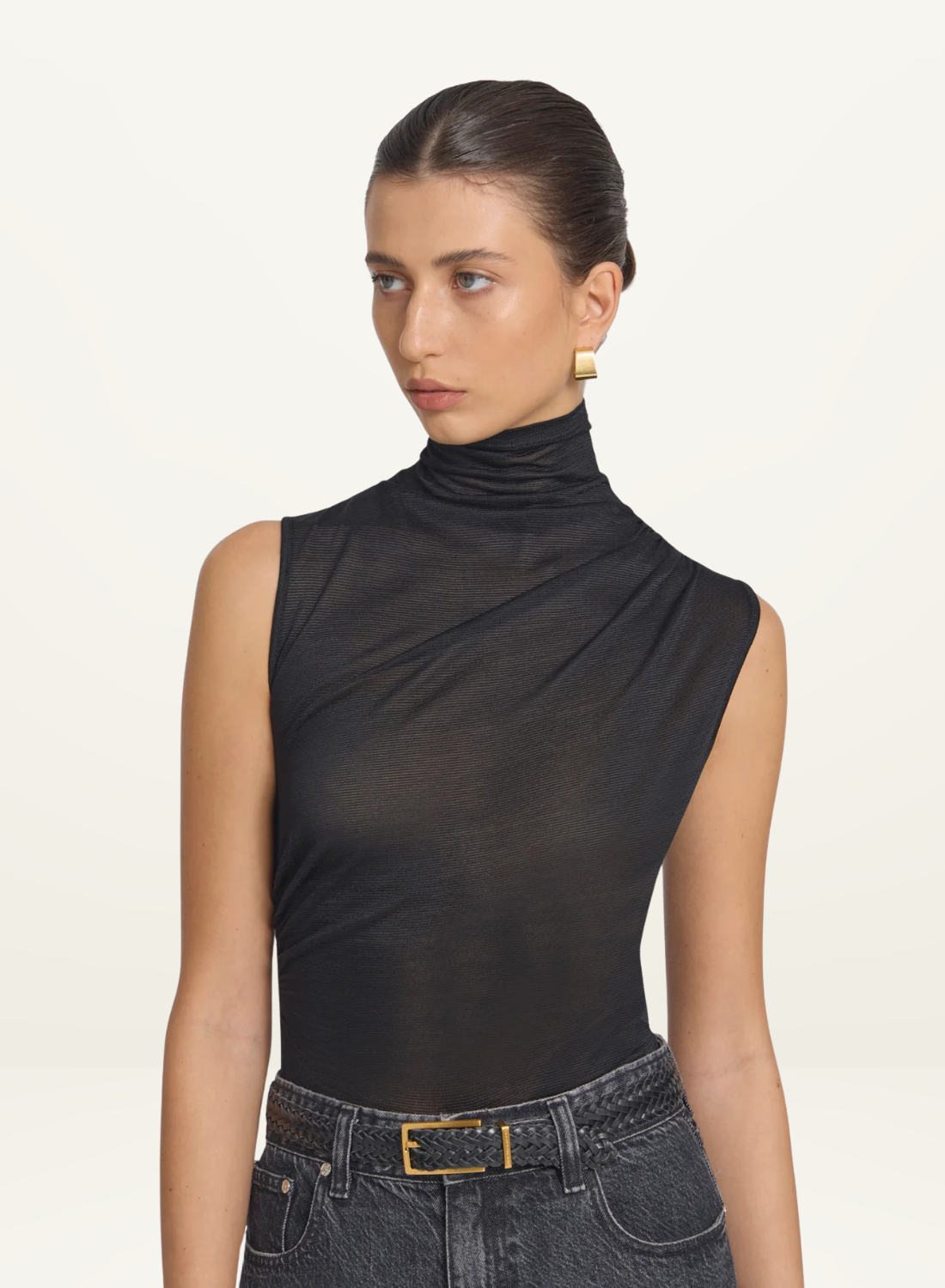 Viktoria & Woods Sunset Top in Black