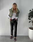 Ziggy Leather Pant BLACK Gracious-Gracious The Label-Frolic Girls