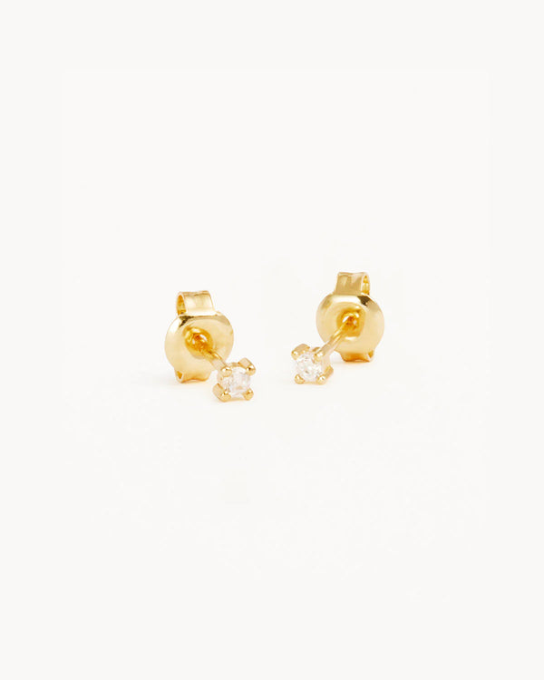 Pure Light Stud Earrings GOLD By Charlotte-By Charlotte-Frolic Girls