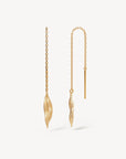 By Charlotte Awaken Thread Earrings in Gold