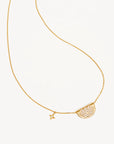 By Charlotte Live In Light Lotus Necklace in GOLD