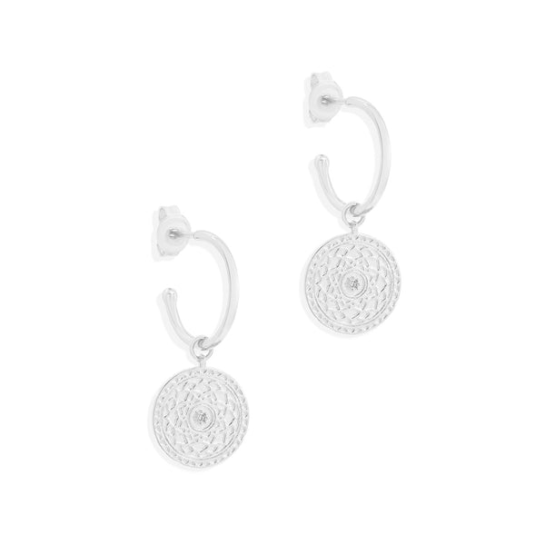 A Thousand Petals Hoop Earring SILVER By Charlotte-By Charlotte-Frolic Girls