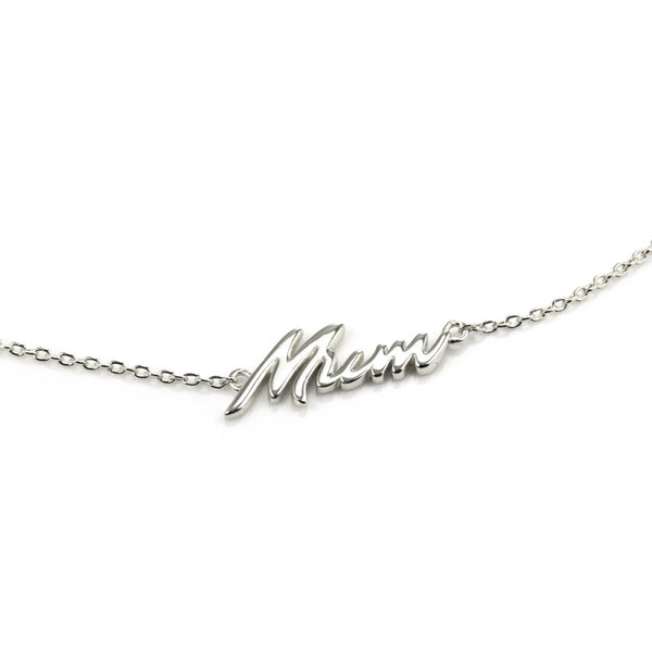 Mum Necklace SILVER-Smith The Label-Frolic Girls