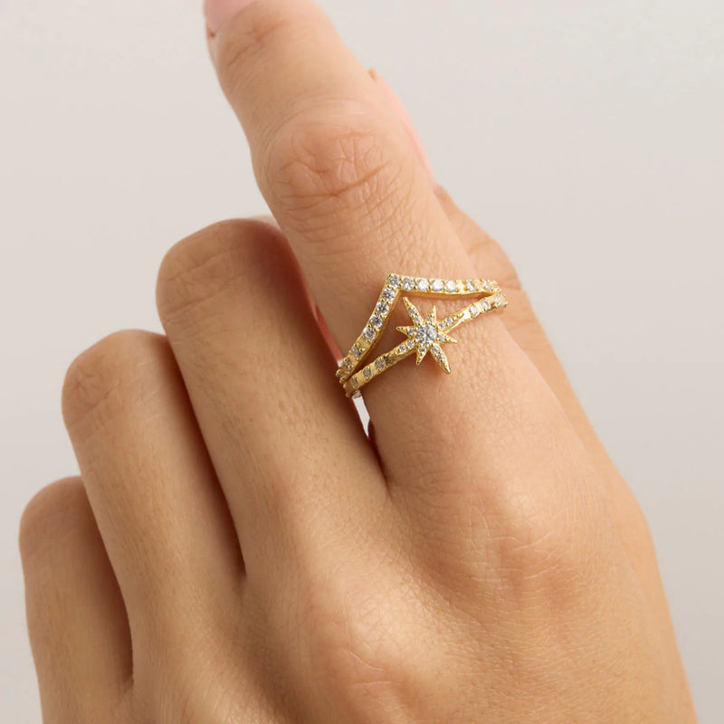 Universe Ring GOLD By Charlotte-By Charlotte-Frolic Girls