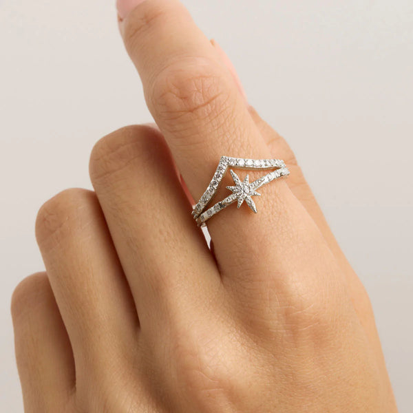Universe Ring SILVER By Charlotte-By Charlotte-Frolic Girls