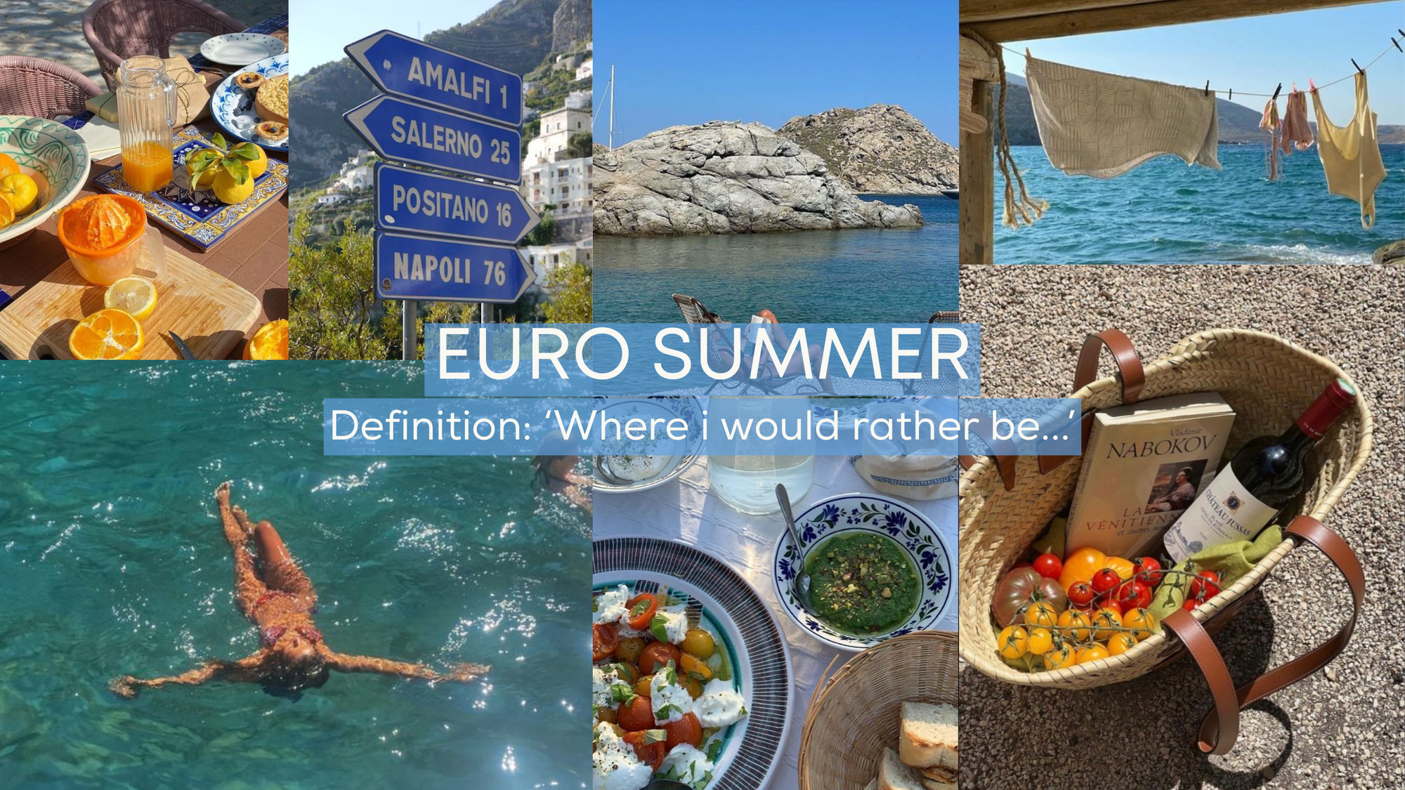 What you need to pack for your Euro Summer Vacation