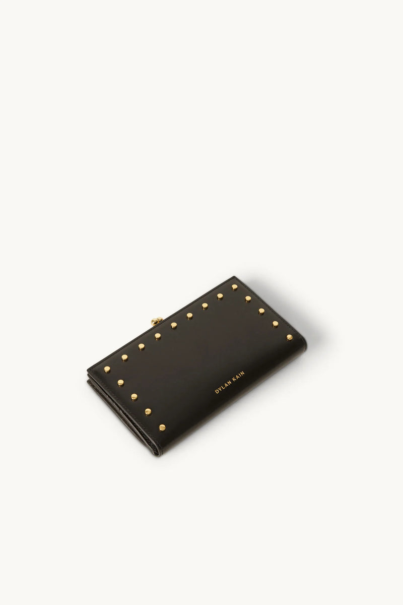 The Large Forever Love Studded Wallet WARM GOLD Dylan Kain-Dylan Kain-Frolic Girls