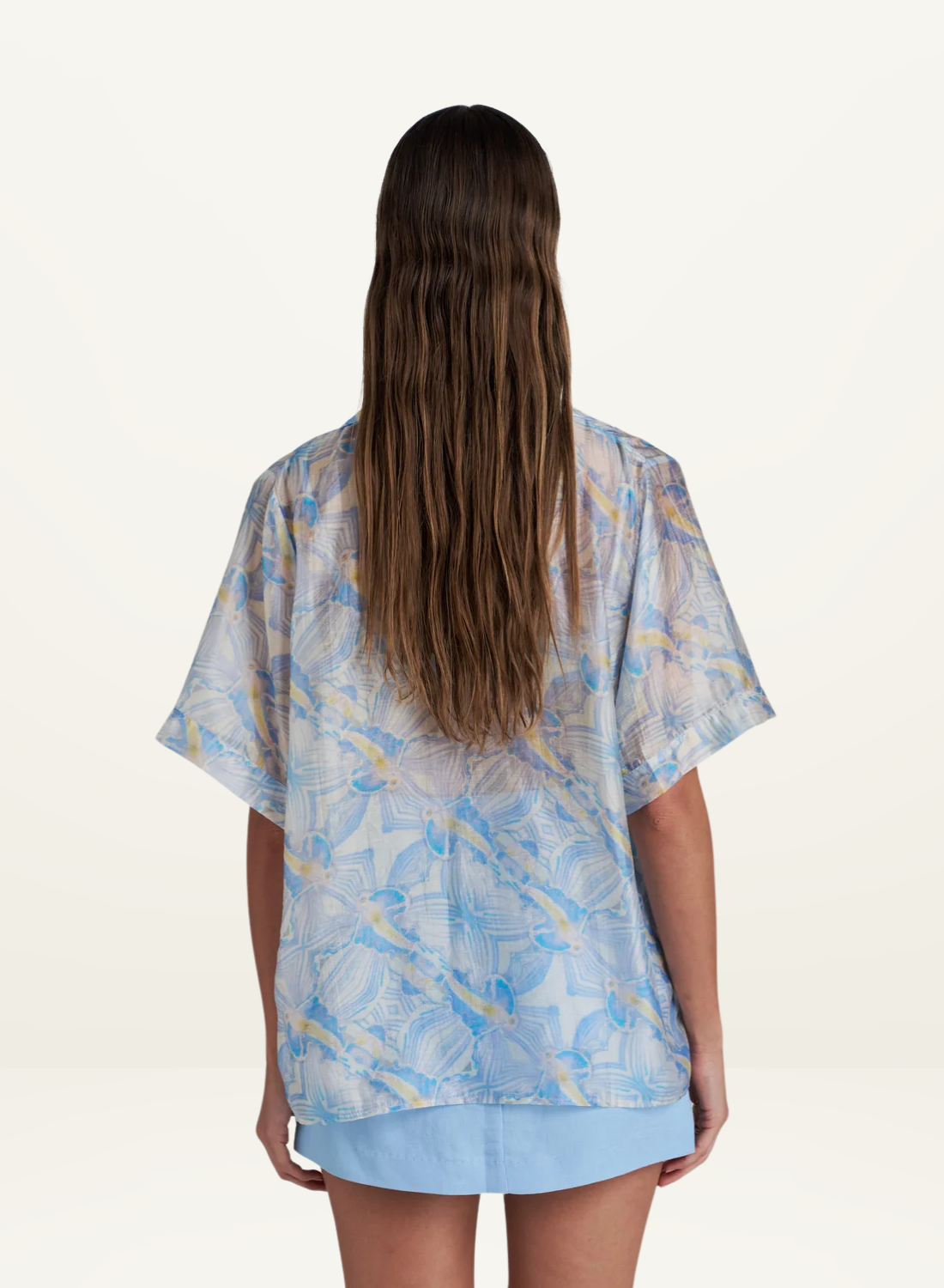 Summi Summi Boho SS Shirt in Orchid Prism