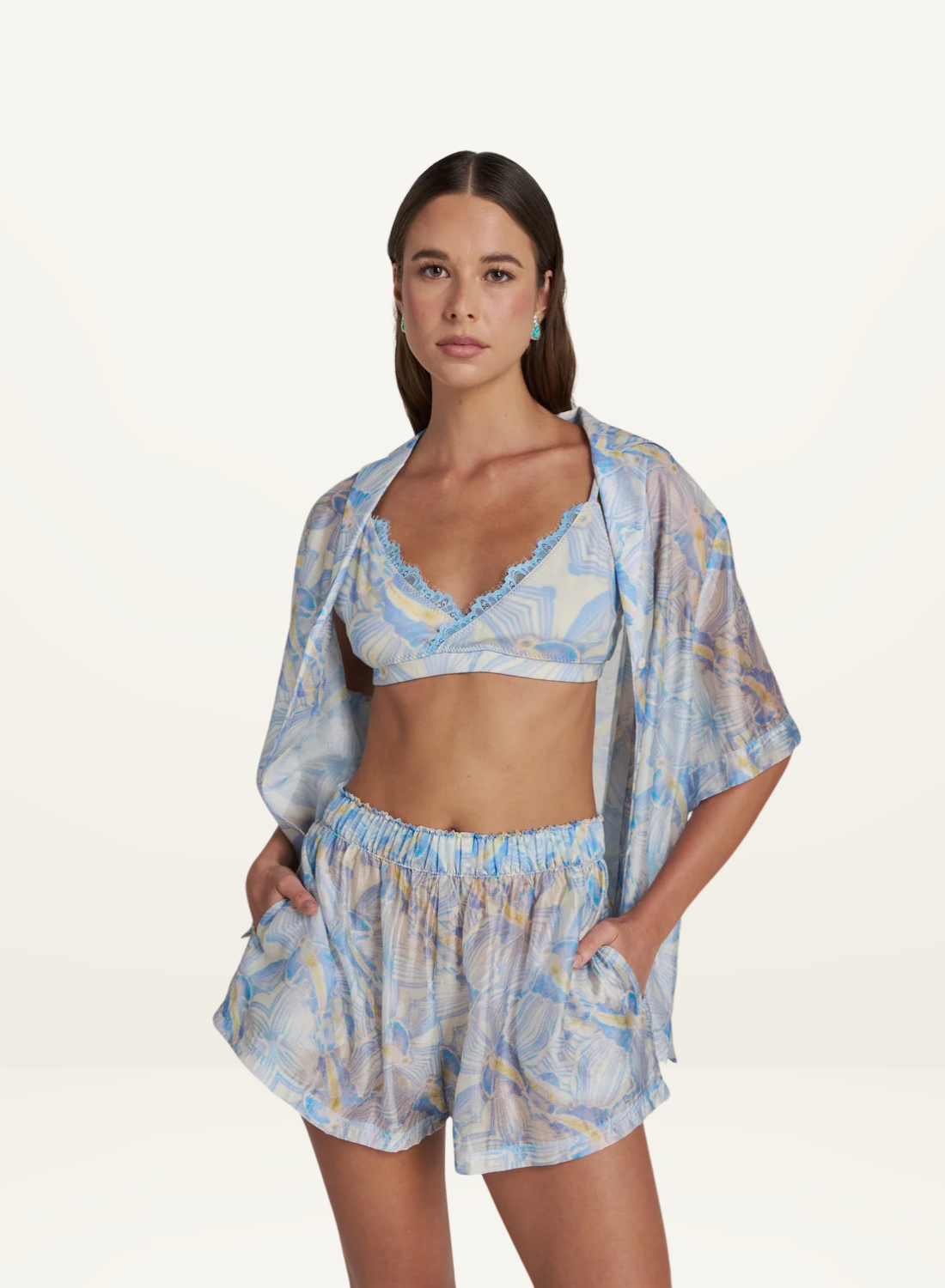 Summi Summi Boho SS Shirt in Orchid Prism