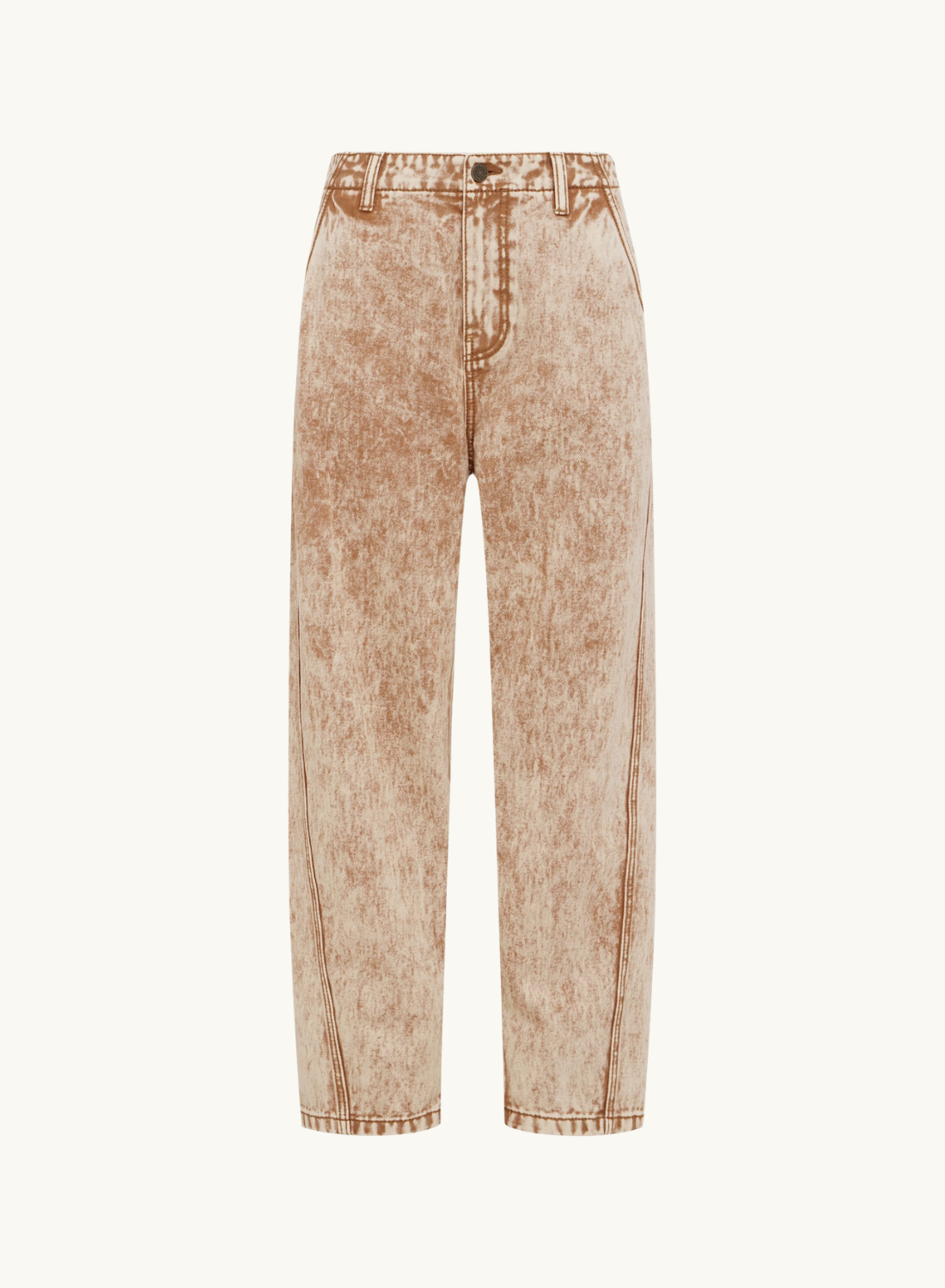 Alemais Spur Denim Cropped Jean