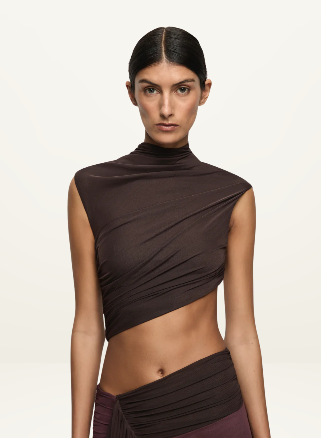 Bec + Bridge Conni Maxi Dress in Chocolate / Aubergine