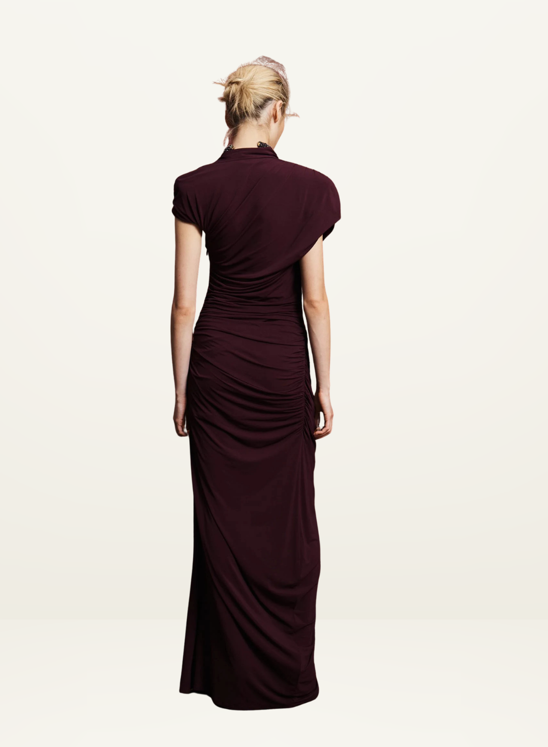 Alemais Eddie Midi Dress in PLUM