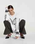 Summi Summi Eden LS Tee in Lily White