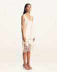 Shona Joy Savanna Scoop Neck Top in Ivory