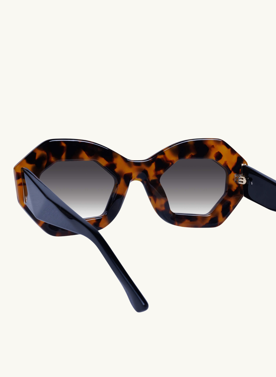 Opera Sunglasses HONEY TORT BLACK TEMPLE Valley-Valley Eyewear-Frolic Girls