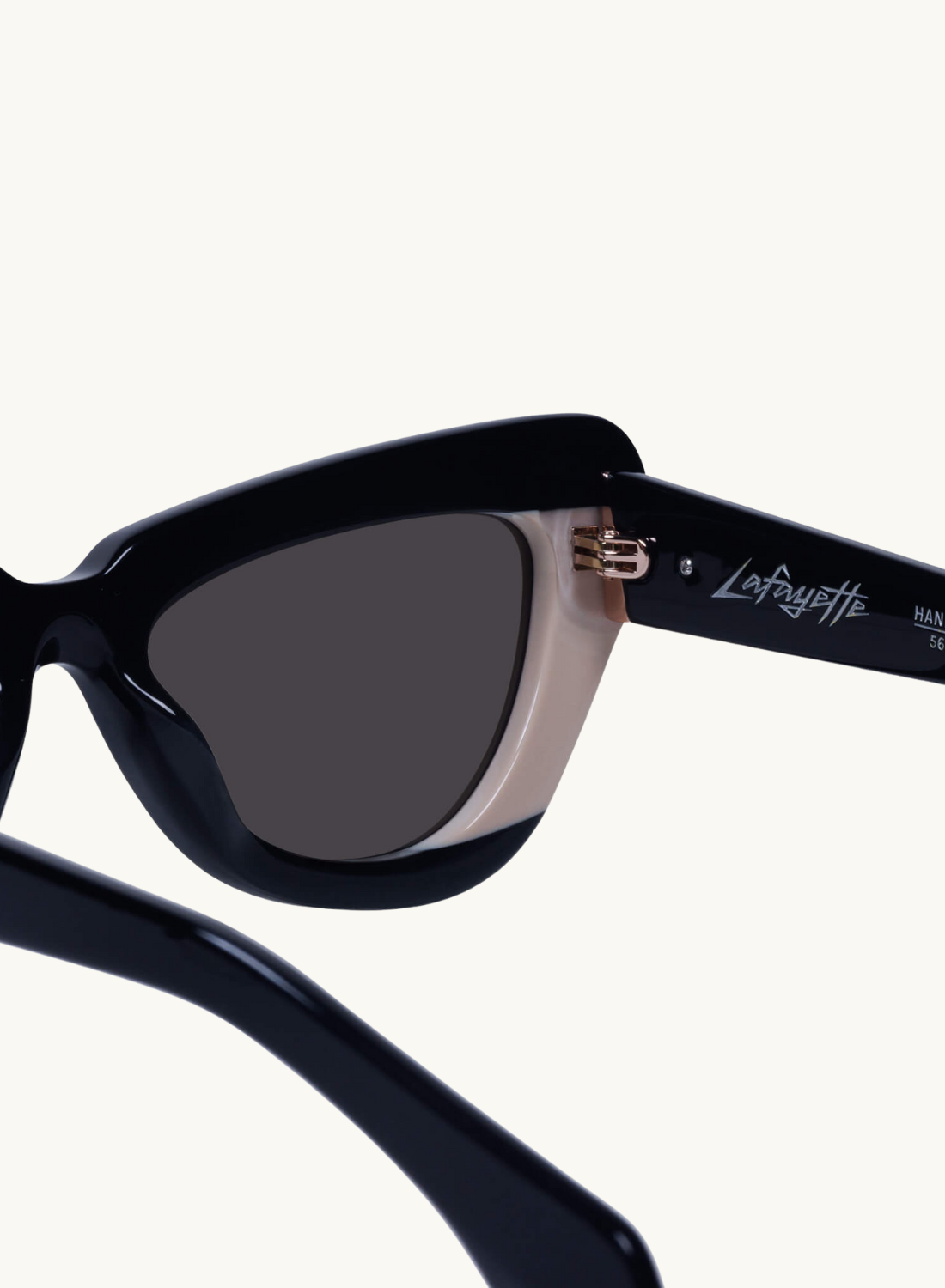 Lafayette Sunglasses GLOSS BLACK SPLICE Valley-Valley Eyewear-Frolic Girls