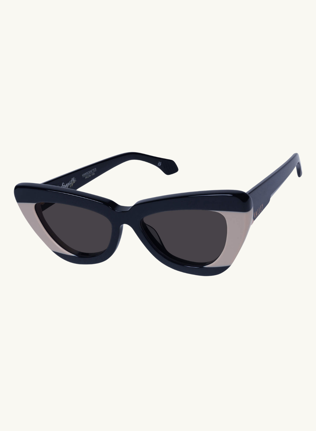 Lafayette Sunglasses GLOSS BLACK SPLICE Valley-Valley Eyewear-Frolic Girls