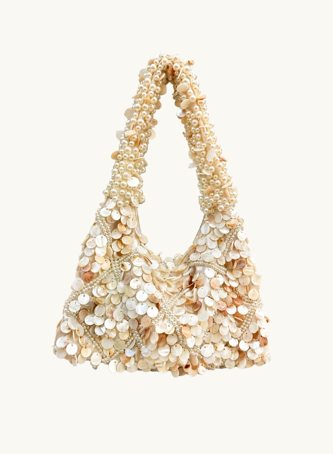 Aelia Isla Shell and Pearl Bag