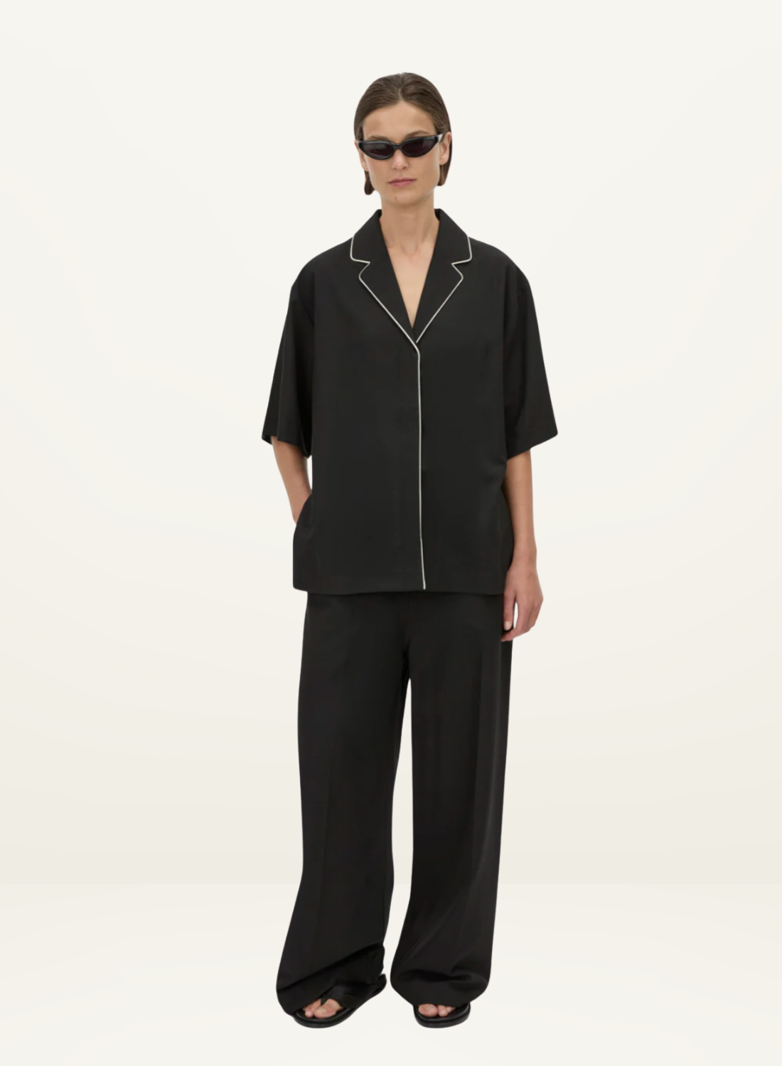 Camilla and Marc Atticus Pant in Black