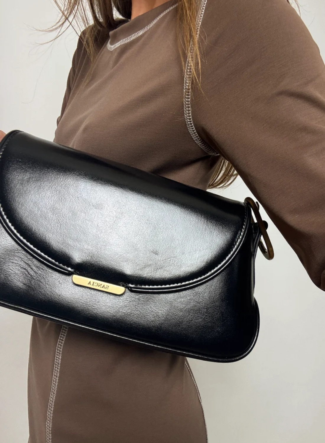 Sancia Pamela Bag in Black