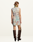 Alemais Andie Denim Mini Dress