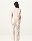 Esmaee Paramount Tee in Ivory