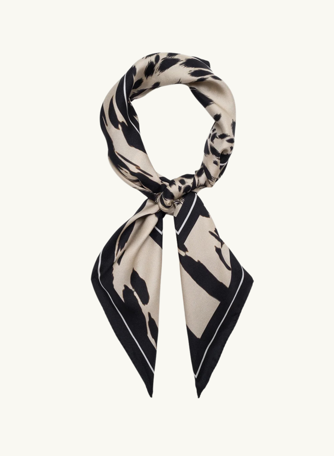 Anine Bing York Scarf Leopard