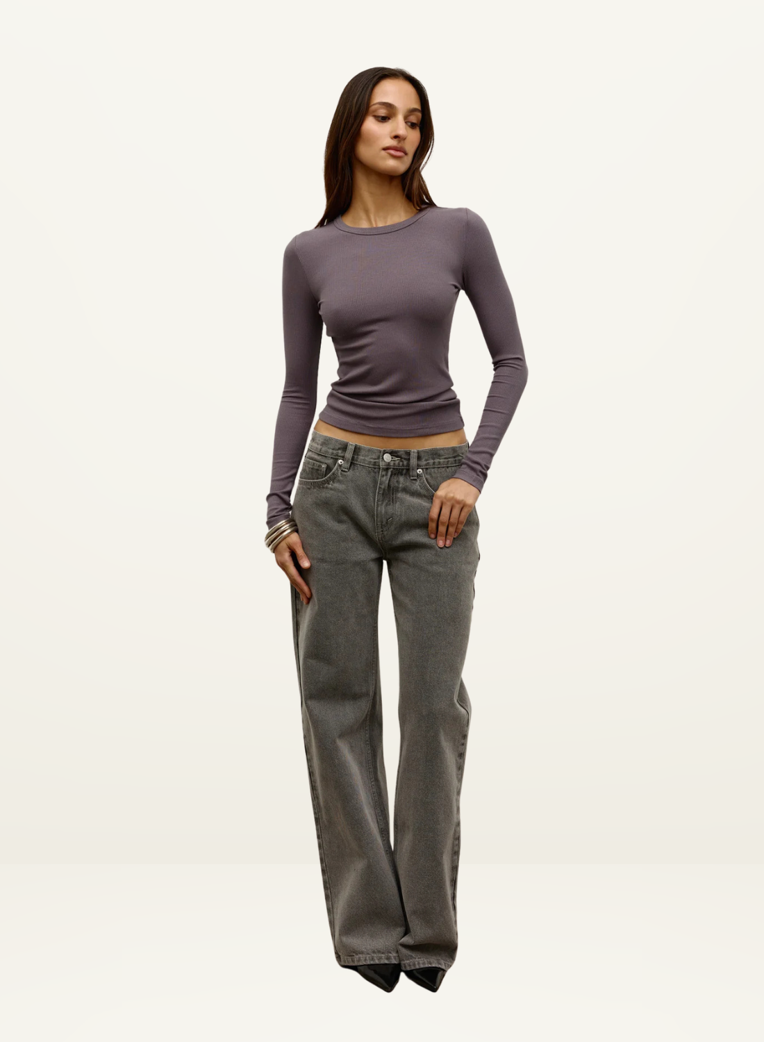 Bayse Nyla Top in Thunder