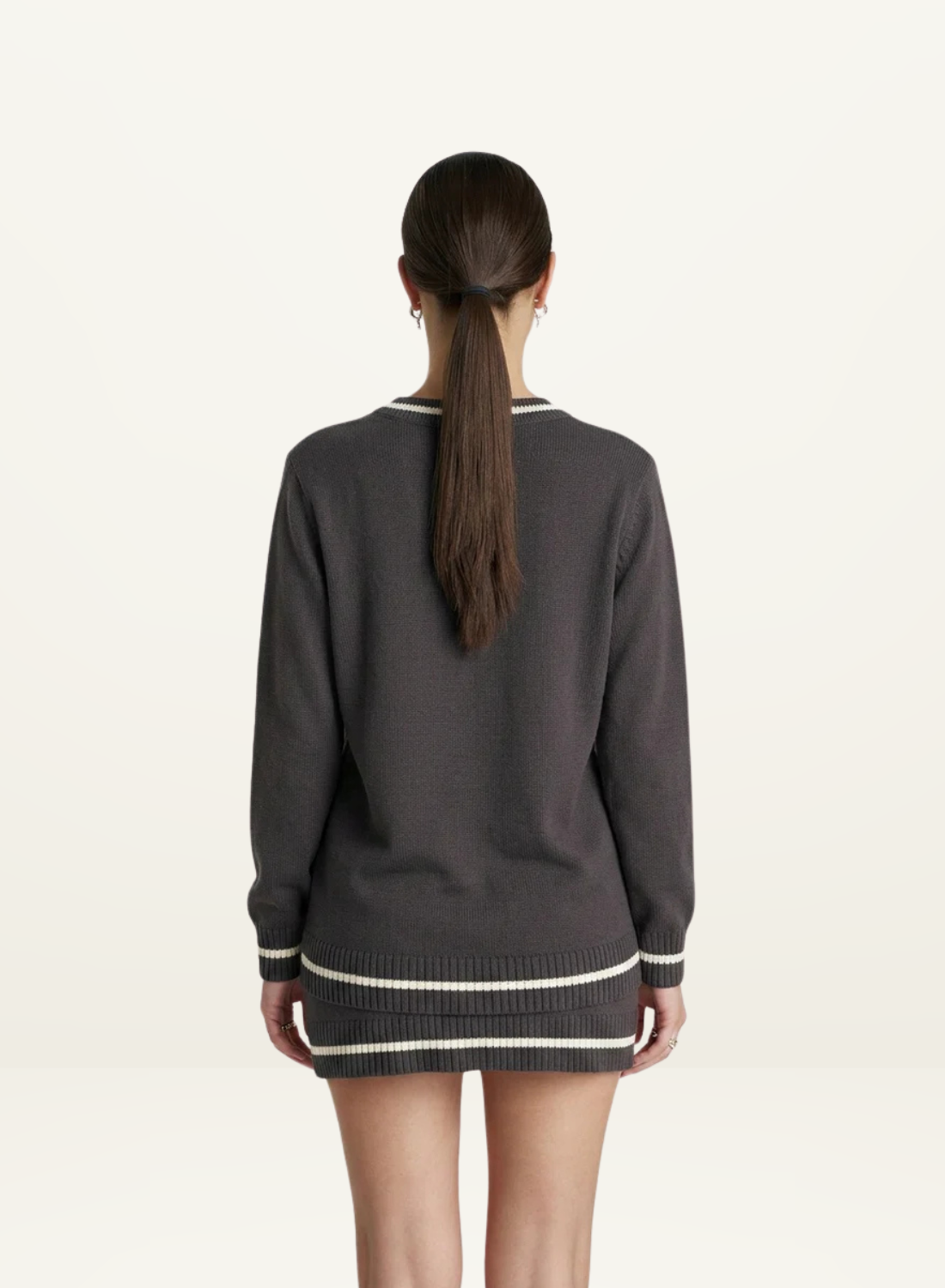 Summi Summi Summi Knit Sweater in Shadow