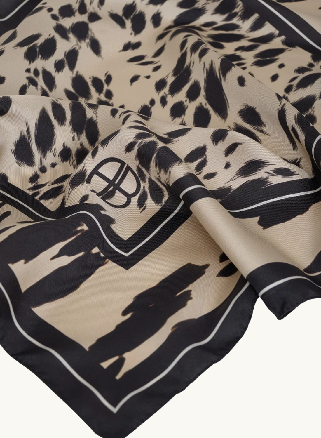 Anine Bing York Scarf Leopard