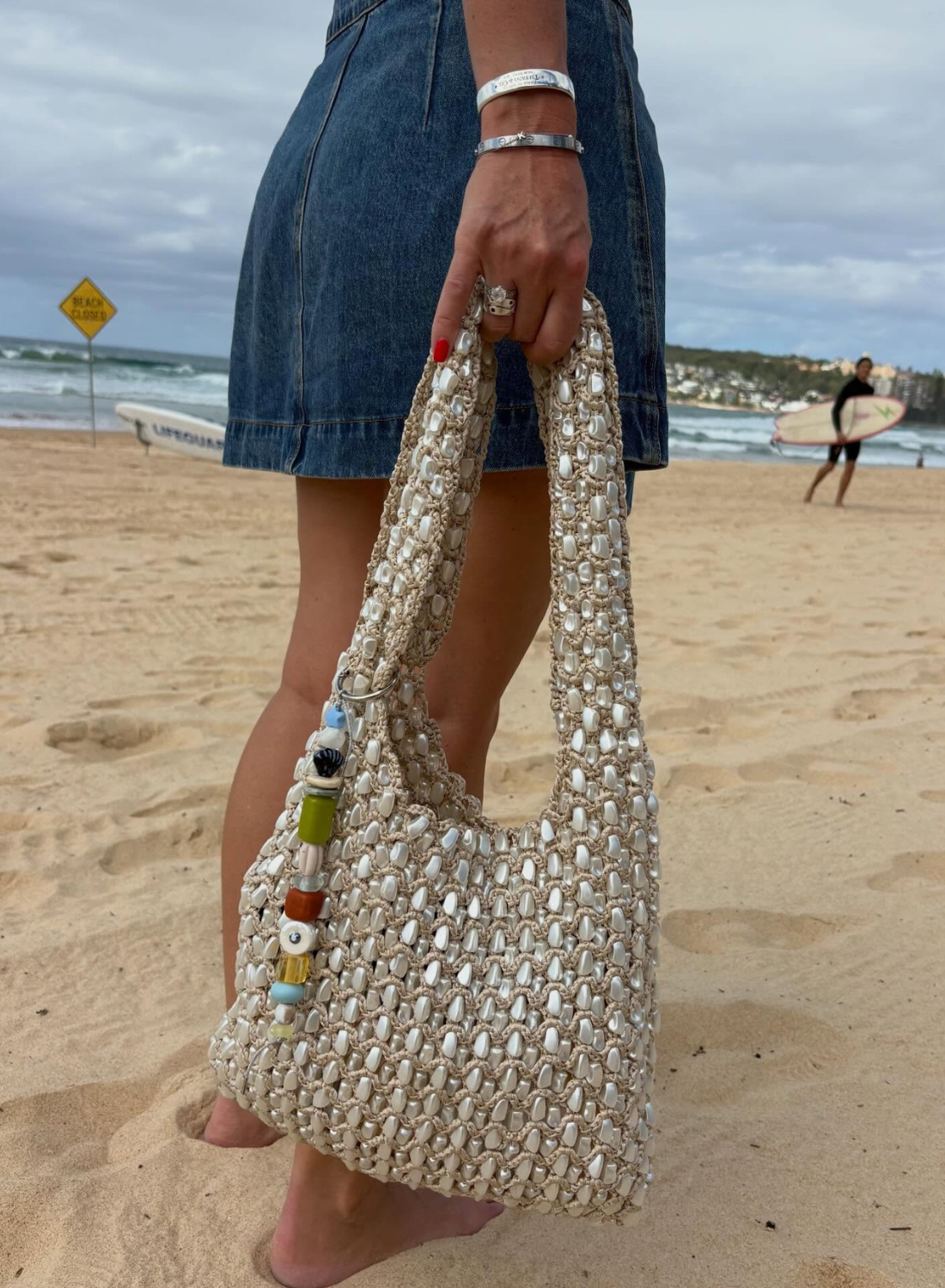 Aelia Sirena Pearl Bag