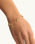 Wanderlust Charm Bracelet GOLD By Charlotte-By Charlotte-Frolic Girls