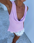 Isabelle Quinn Reina Top in Lilac