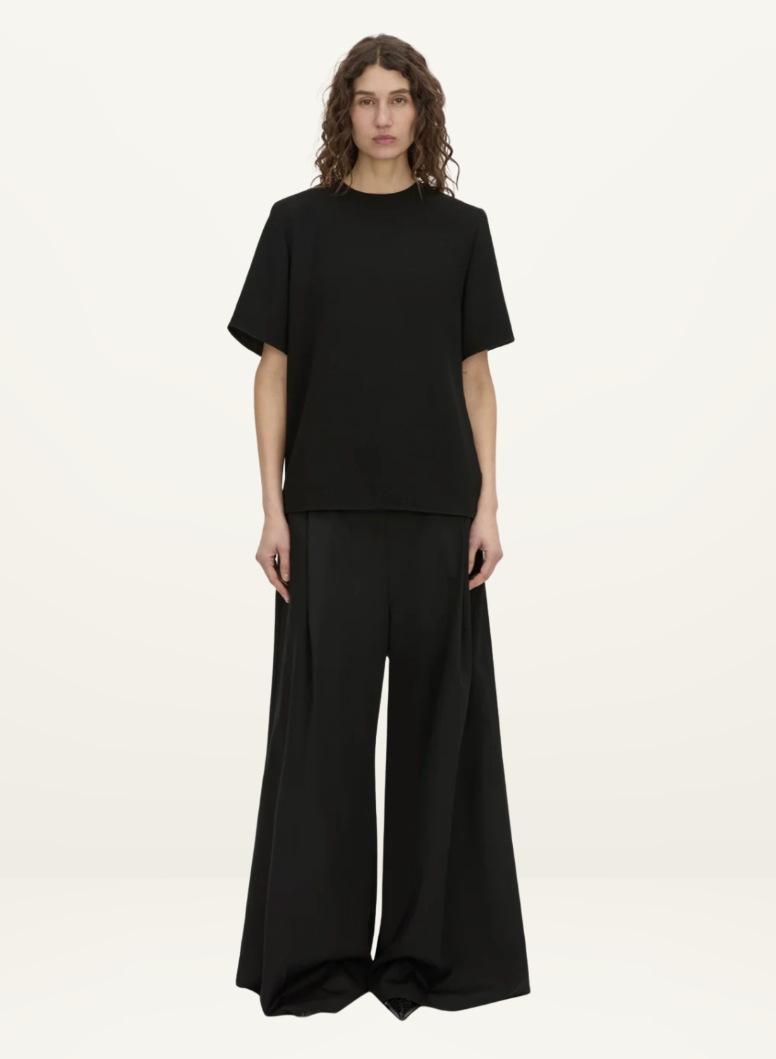 Camilla and Marc Darien Top in Black