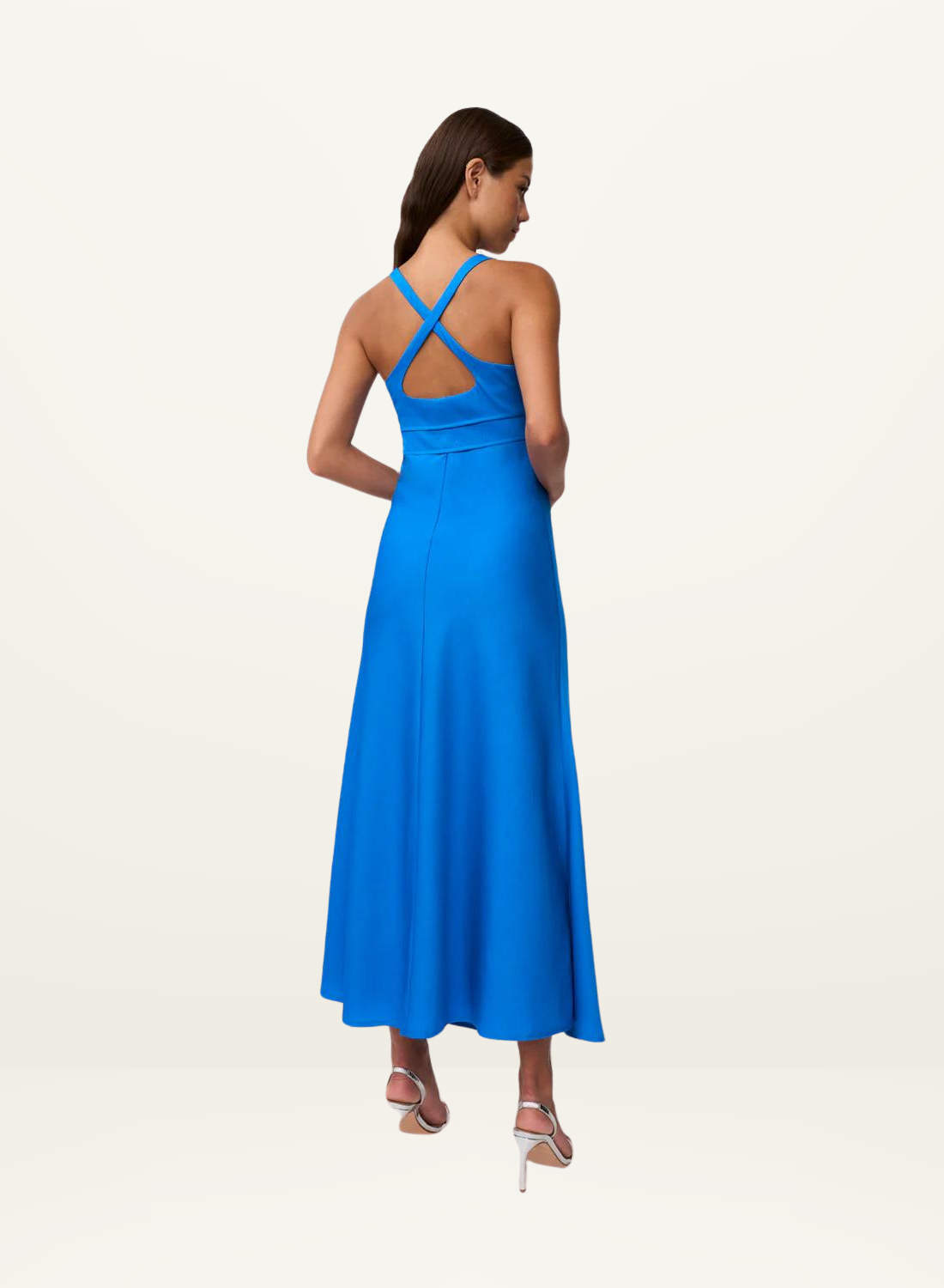 Soleil Pipe Midi Dress AZURE BLUE By Johnny-By Johnny-Frolic Girls