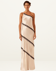 Camille Lace Asymmetrical Maxi Dress CREAM Shona Joy-Shona Joy-Frolic Girls