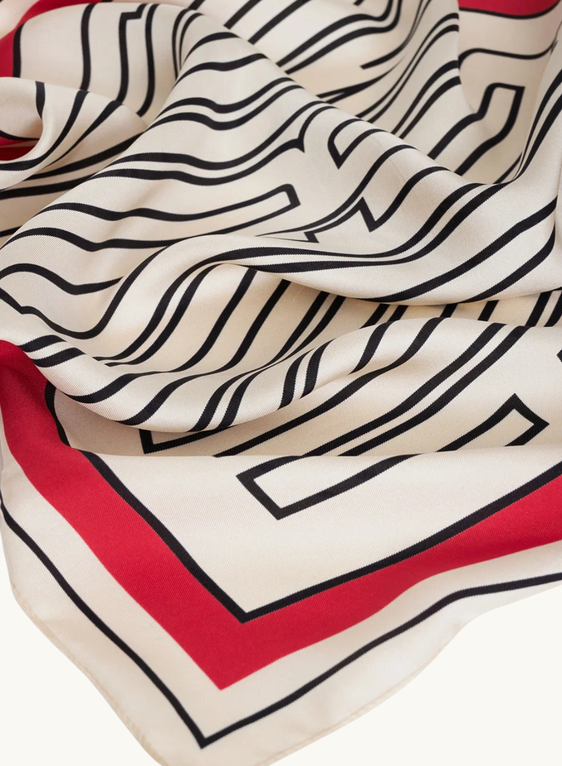 Anine Bing York Scarf Anine Bing Tango Red
