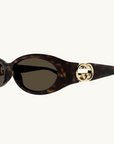 GG1660S Sunglasses HAVANA Gucci-Gucci-Frolic Girls