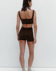 Nagnata Classic Wool Bralet in Bark