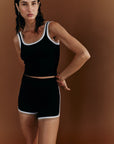 Nagnata Classic Retro Tank in Black Sand