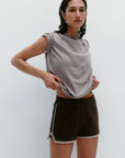 Nagnata Organic Ryder Short in Bark