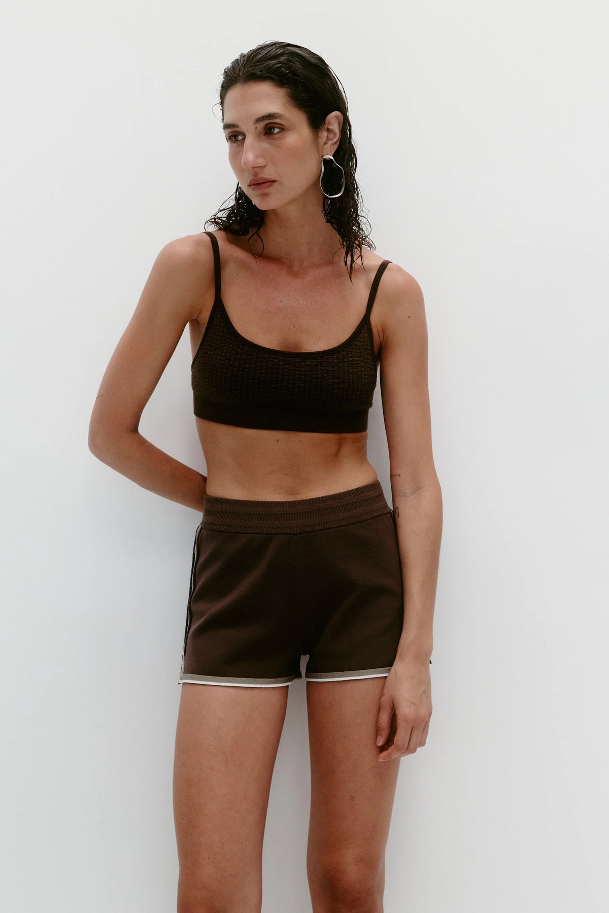 Nagnata Organic Ryder Short in Bark