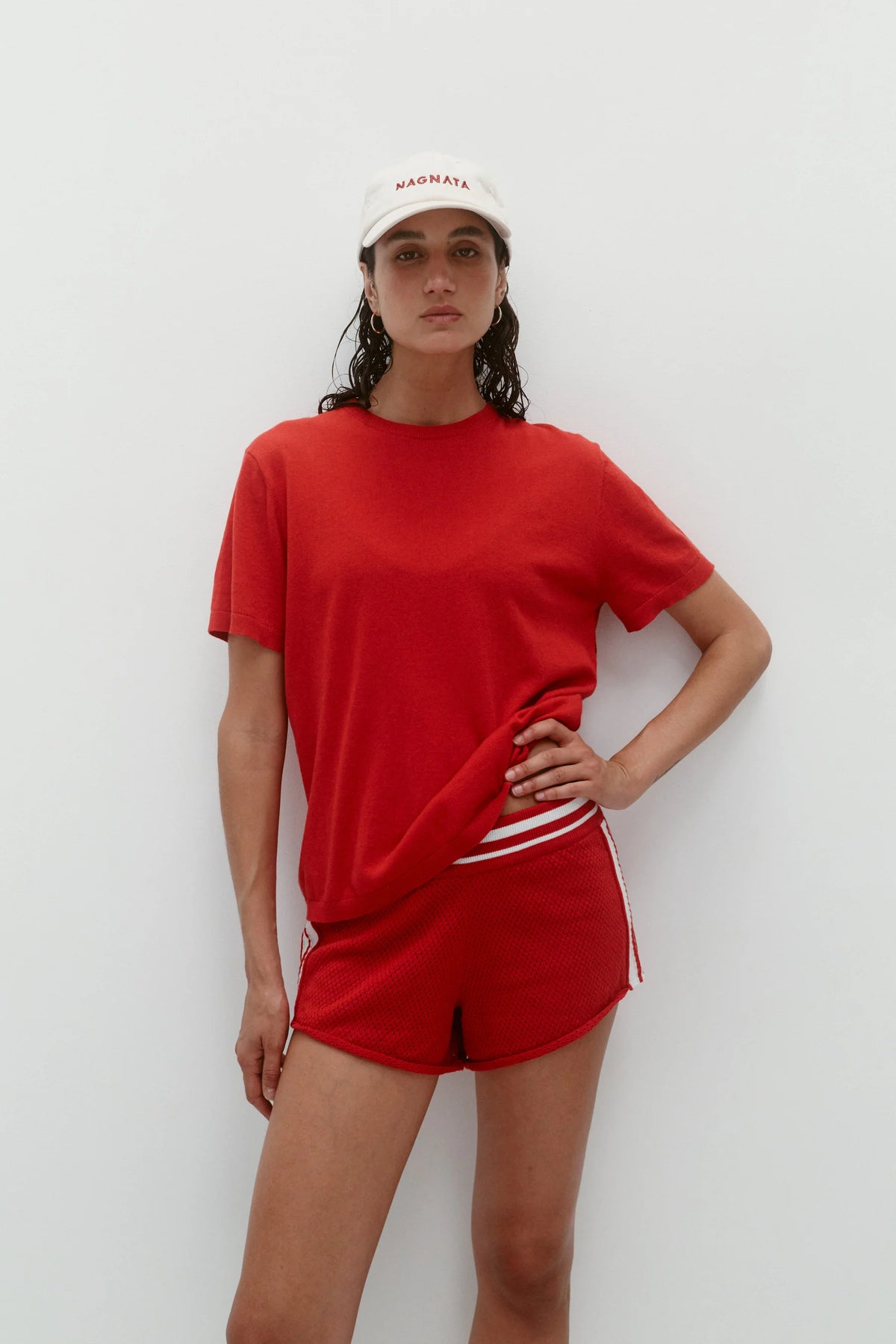 Nagnata Highlighter Tee 3.0 in Poppy